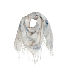 Dámský šátek s květinovým vzorem 100x100