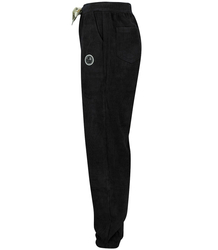 Žebrované tepláky připomínající manšestr