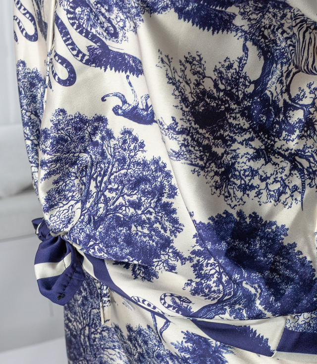 Elegantní dámská souprava s potiskem toile de Jouy " COLETTE