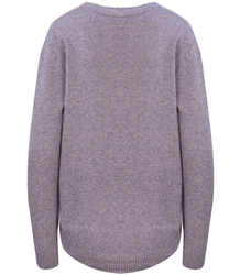 Klasický hladký teplý svetr SEREK