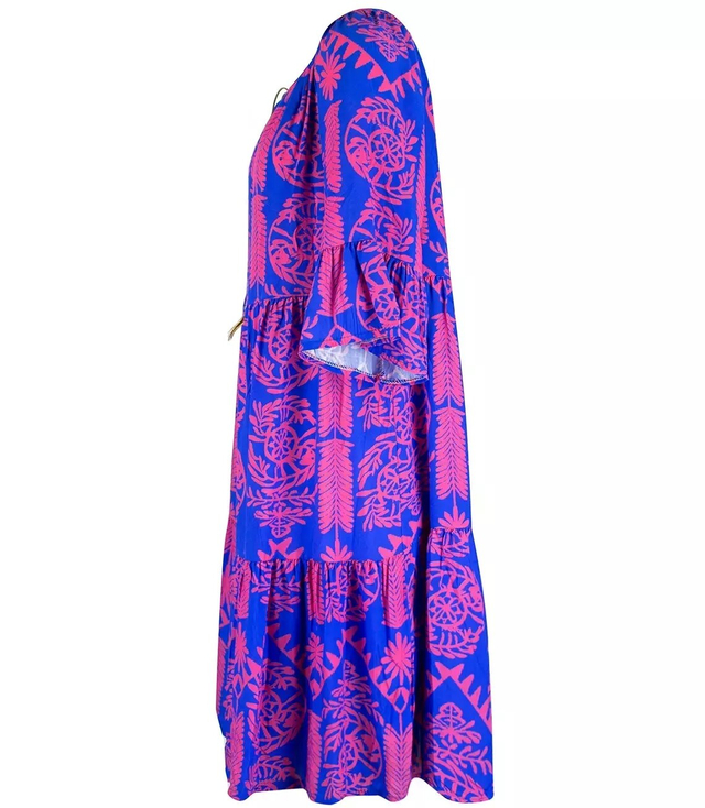 Krátké boho volánové midi šaty DALIDA