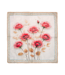 Elegantní dámská šála s šíleným vzorem 70x70