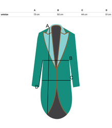 Oversize bunda s krajkovou stranou