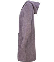 Dlouhý tlustý svetr CARDIGAN bufetový rukáv