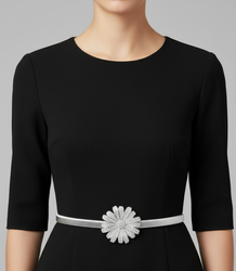 Dámský ozdobný pásek pro květinové šaty