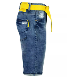 Pánské džínové šortky + pásek