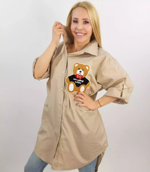 Dlouhá tunika s medvídkem