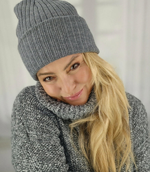 Unisex čepice Universal Beanie, žebrovaný úplet