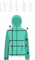 Teplá unisex bavlněná klokaní mikina BASIC