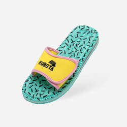 Žabky na suchý zip KUBOTA, stylové HIGH Life