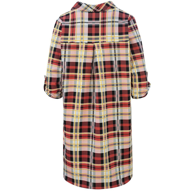 Dlouhá košile TU TUNIKA Emisette CASUAL kostkovaná