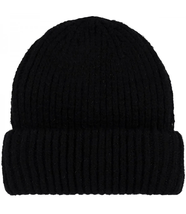 Teplá dámská čepice s lesklou nití BEANIE zimní podzimní jednobarevná