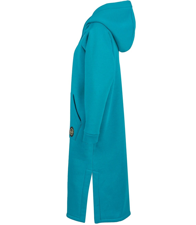 Teplá dámská mikina oversize s kapucí NANCY