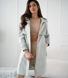 Dámský přechodný kabát parka WIKTORIA