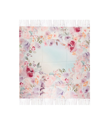 Dámský šátek s květinovým vzorem 100x100