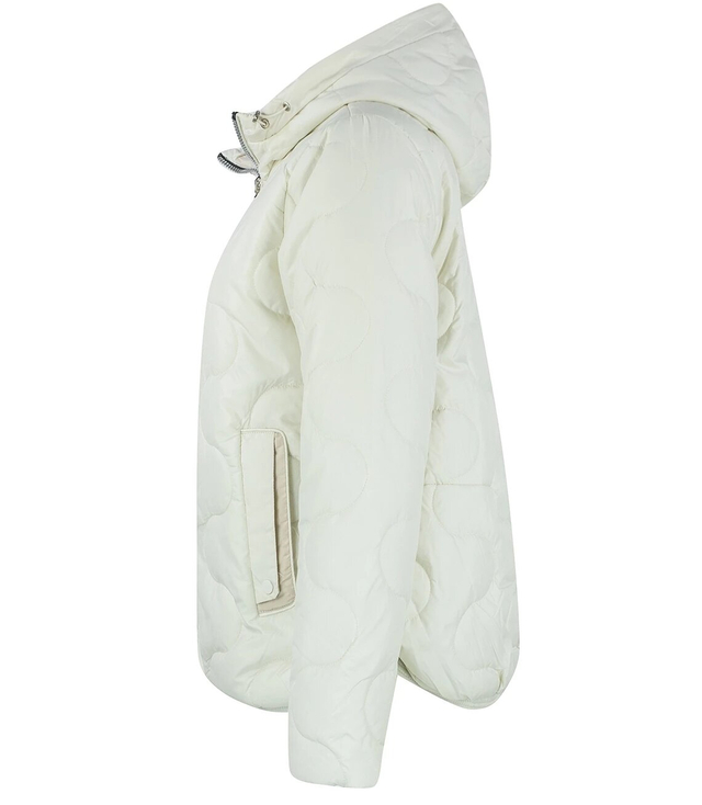 Krátká prošívaná přechodná bunda se stojáčkem