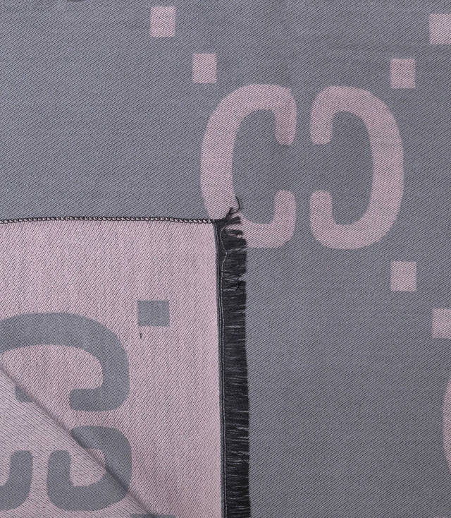 Tkaný šátek vzor CC reverzibilní