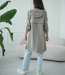 Dámský přechodný kabát parka WIKTORIA