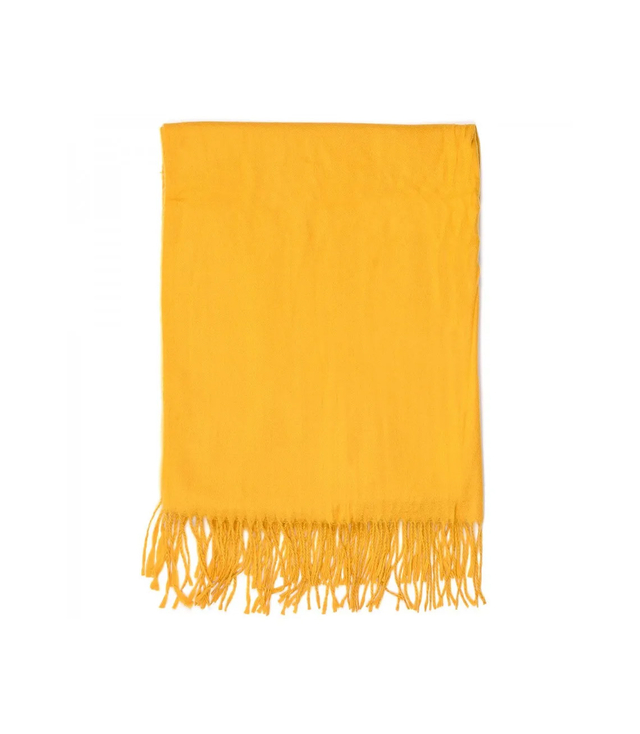 Měkká velká šála s třásněmi klasická