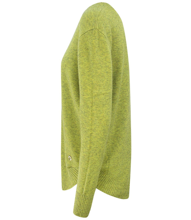 Klasický hladký teplý svetr SEREK