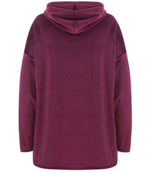 Velurová halenka BLOUSE PLUS SIZE