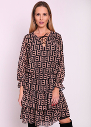 Velmi sexy ženské šaty s volánky