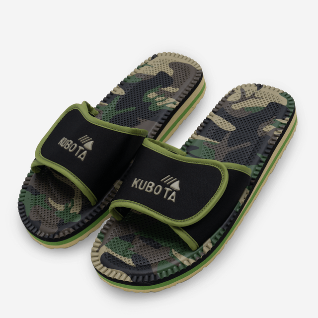 Žabky na suchý zip KUBOTA, stylové HIGH Life