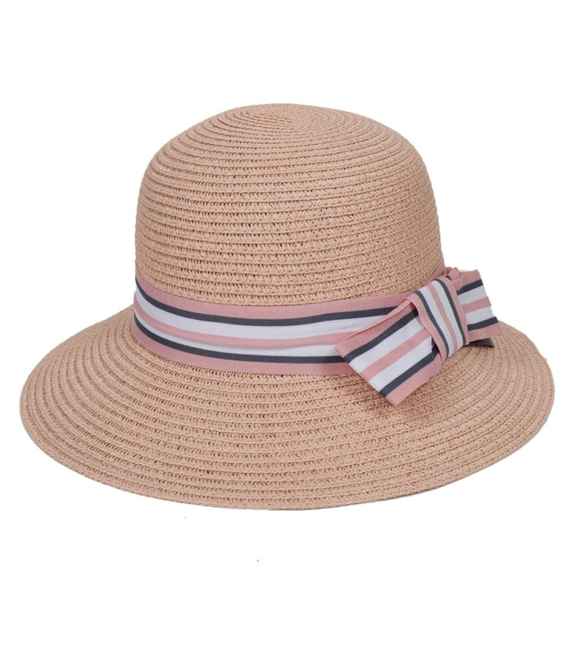 Dámský letní klobouk s mašlí 3 barvy