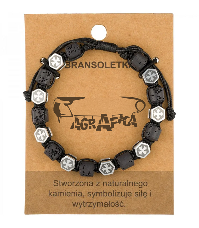 Pánský náramek s přírodními kameny