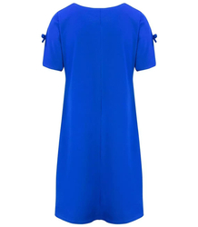 Elegantní rovné rozšířené mini šaty