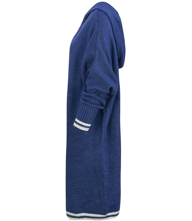 Teplý měkký svetr s kapucí