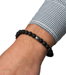 Pánský náramek s přírodními kameny