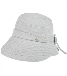 Dámský letní klobouk cloche s kšiltem 
