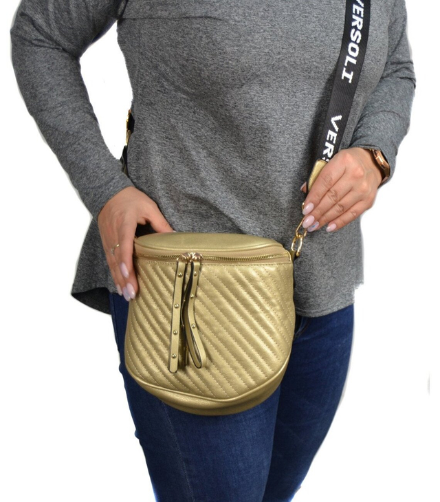 Velká crossbody kabelka ledvinka