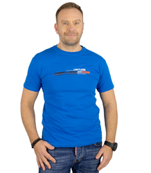 Pánské tričko s krátkým rukávem a sportovním potiskem