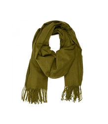 Měkká velká šála s třásněmi klasická