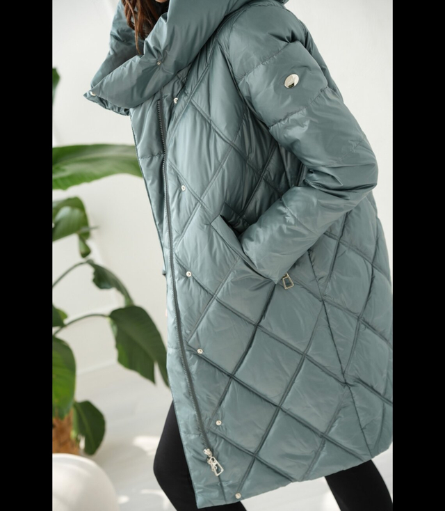 Teplý dámský zimní kabát Quilted Insulated MELANIA