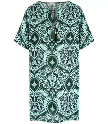 Letní šaty volná tunika barevné vzory NINA