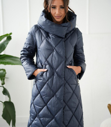 Teplý dámský zimní kabát Quilted Insulated MELANIA