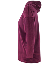 Velurová halenka BLOUSE PLUS SIZE