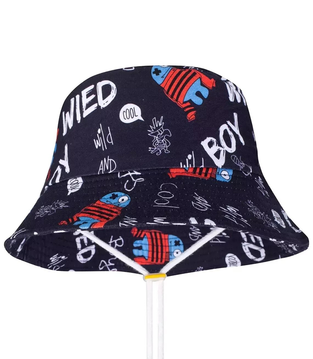 Dětský klobouk BUCKET HAT s potiskem