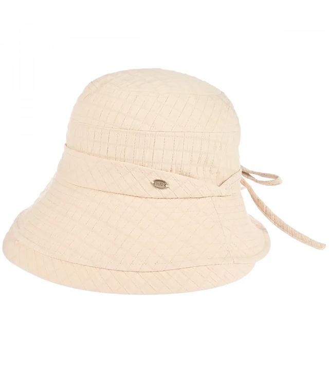 Dámský letní klobouk cloche s kšiltem 