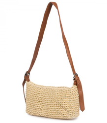 Boho kabelka z rafie s nastavitelným silnějším popruhem