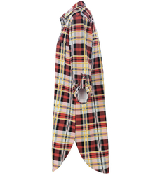 Dlouhá košile TU TUNIKA Emisette CASUAL kostkovaná