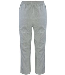 Tenké elastické kalhoty s 3/4 délkou