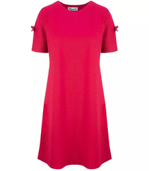 Elegantní rovné rozšířené mini šaty