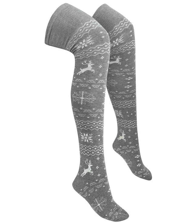 Dlouhé zimní ponožky PRESENT