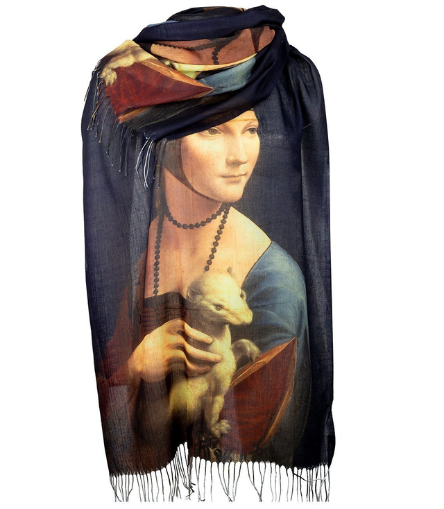 Originální dlouhý krásný šátek OBRÁZKY