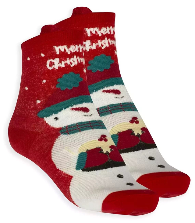 Vánoční ponožky 4-pack MIKOLAJ