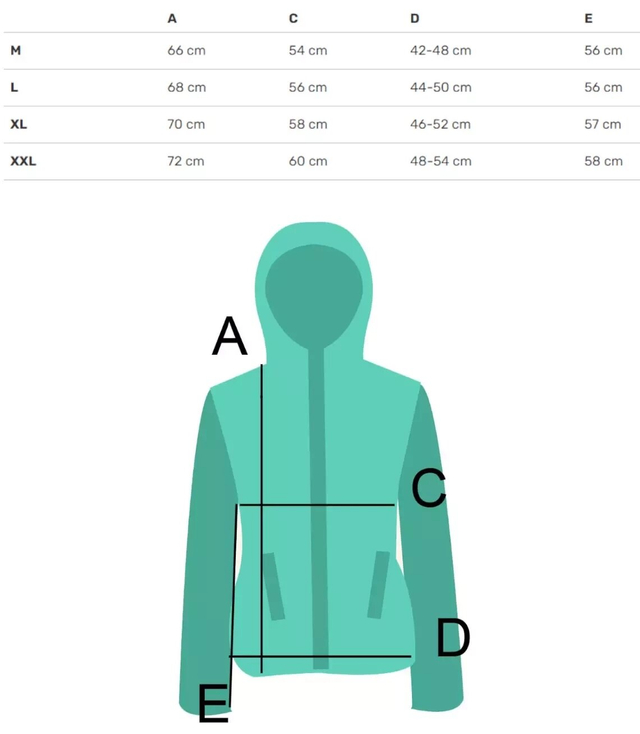 Hybridní pánská přechodná mikinová bunda